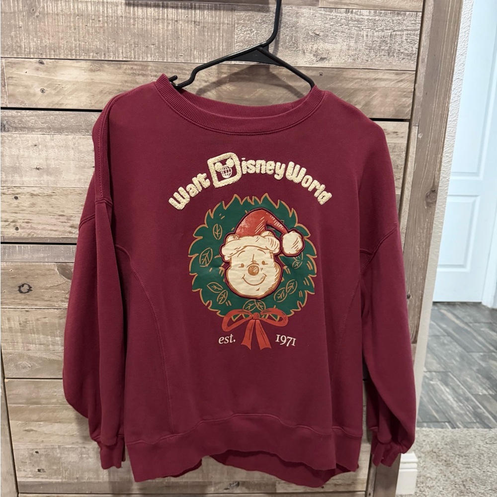 2024 Walt Disney World Winnie the Pooh Christmas Sweatshirt